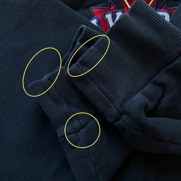 Vintage 90s Ikeda Hockey Maple Leaf Crewneck Small - Picture 6 of 6